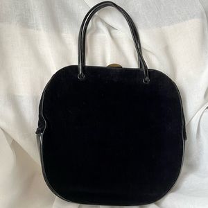Vintage Kadin velvet purse